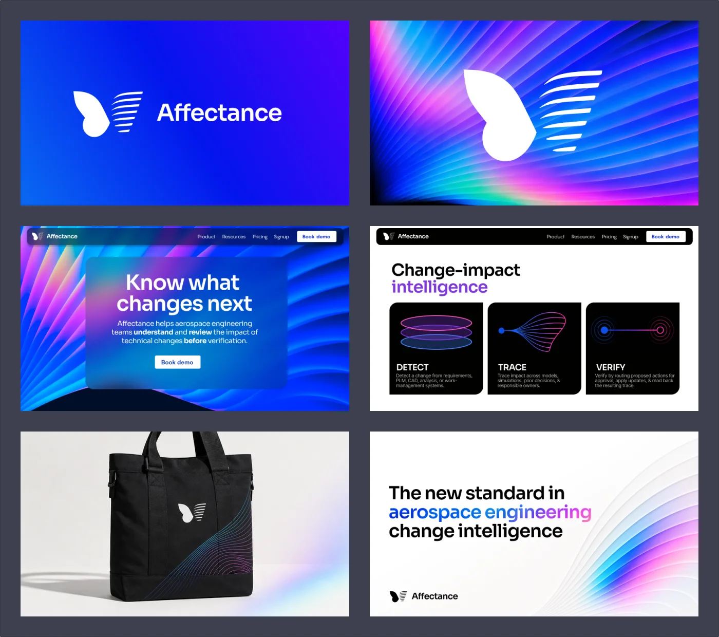Affectance visual identity direction