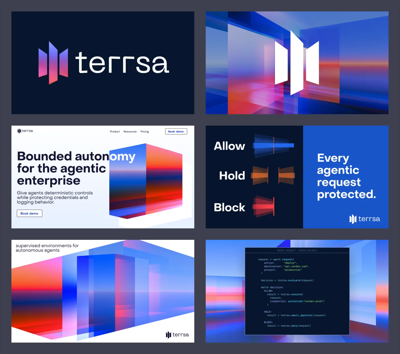 Terrsa visual identity direction